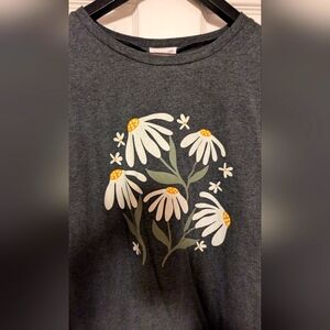 Chic Soul Oversized Daisy XL T-shirt